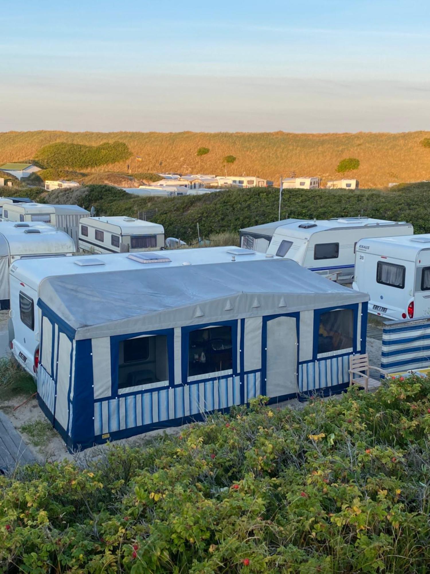Wohnwagenvermietung Hoernum / Sylt Dış mekan fotoğraf