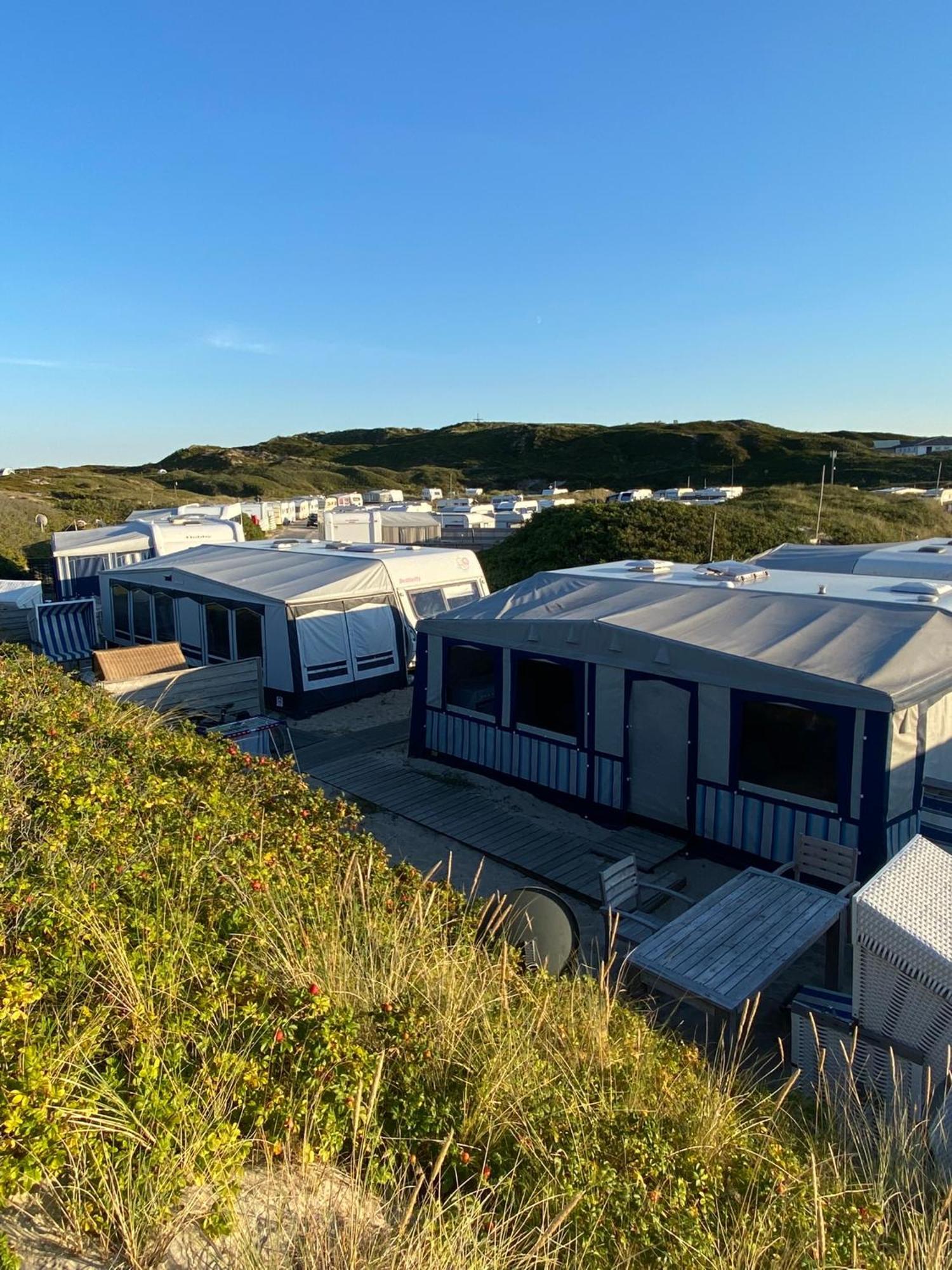 Wohnwagenvermietung Hoernum / Sylt Dış mekan fotoğraf