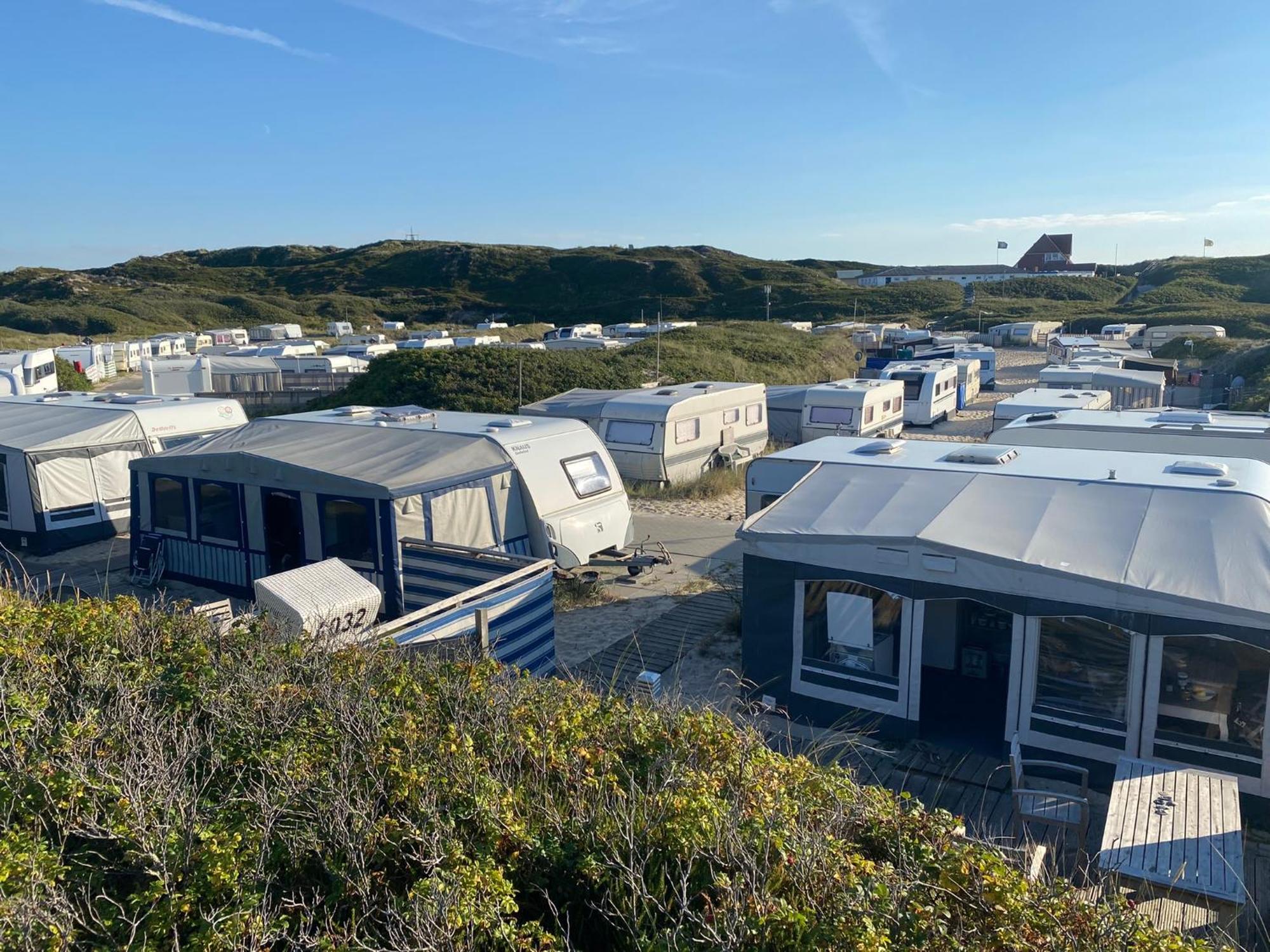 Wohnwagenvermietung Hoernum / Sylt Dış mekan fotoğraf