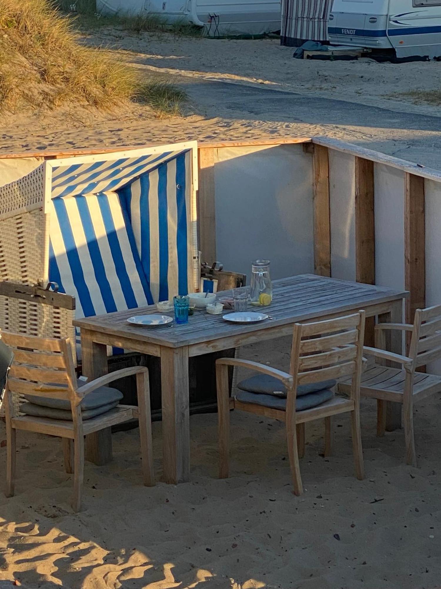 Wohnwagenvermietung Hoernum / Sylt Dış mekan fotoğraf