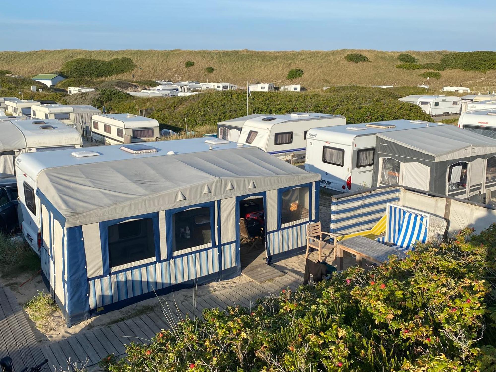Wohnwagenvermietung Hoernum / Sylt Dış mekan fotoğraf