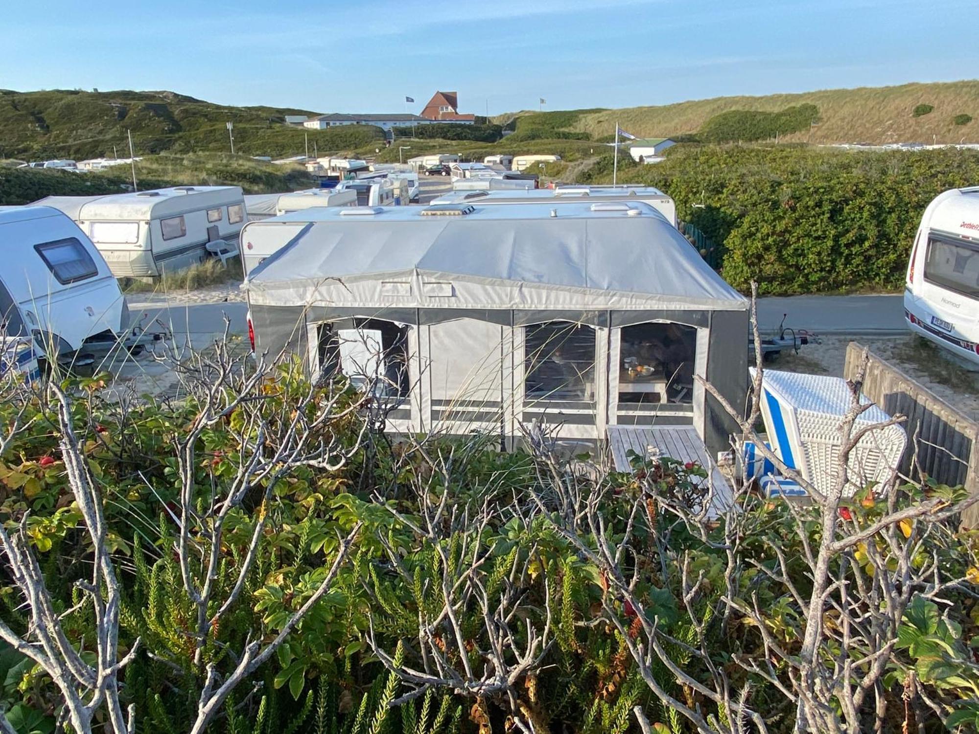 Wohnwagenvermietung Hoernum / Sylt Dış mekan fotoğraf